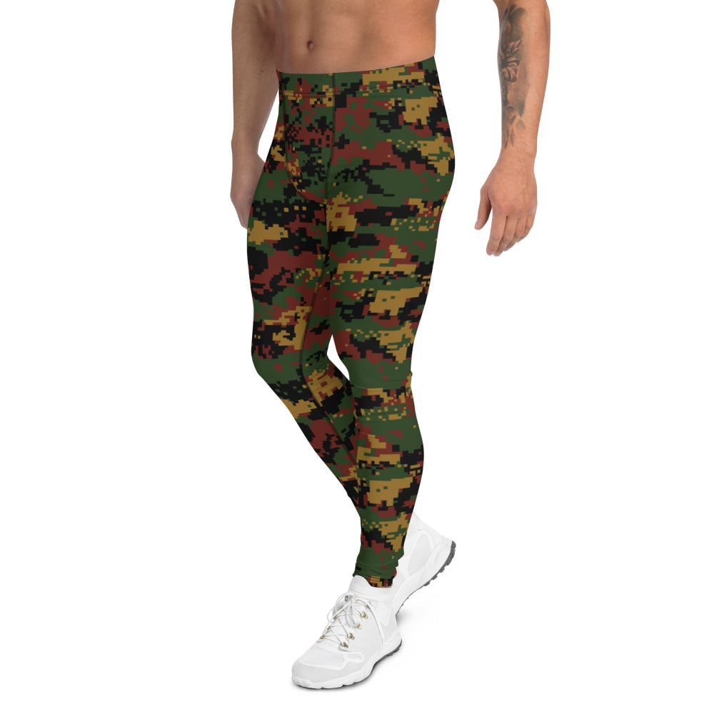 Burma (Myanmar) Tatmadaw Digital CAMO Men’s Leggings - Mens