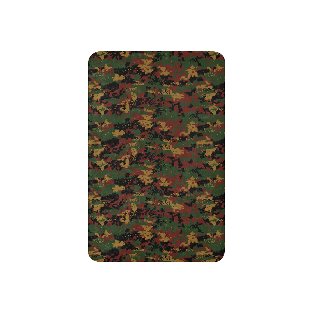 Burma (Myanmar) Tatmadaw Digital CAMO Sherpa blanket - Blanket