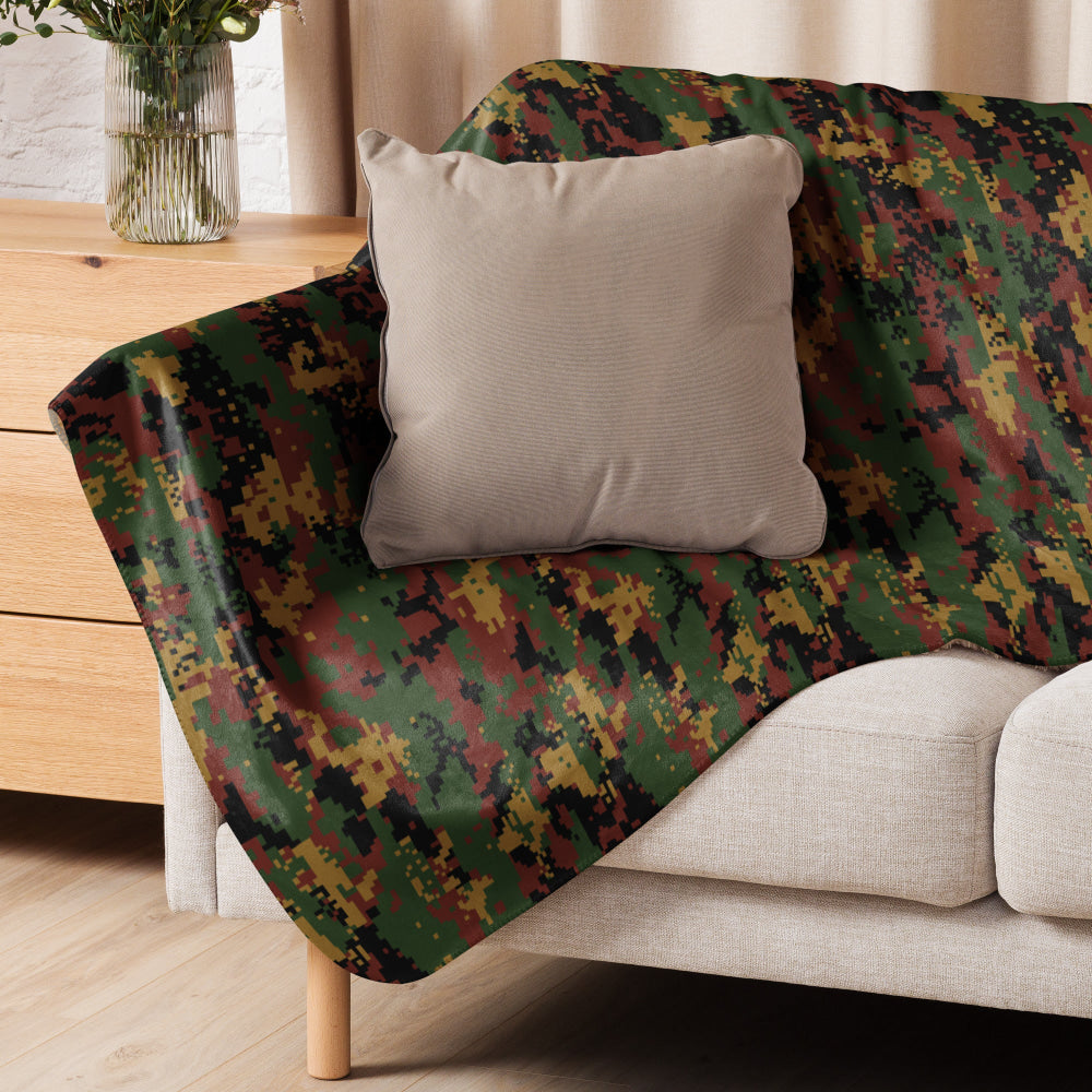 Burma (Myanmar) Tatmadaw Digital CAMO Sherpa blanket - Blanket