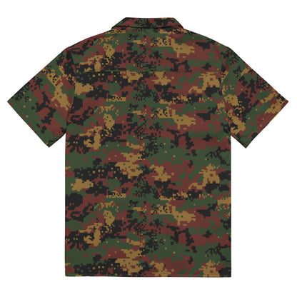 Burma (Myanmar) Tatmadaw Digital CAMO Unisex button shirt - Button Shirt