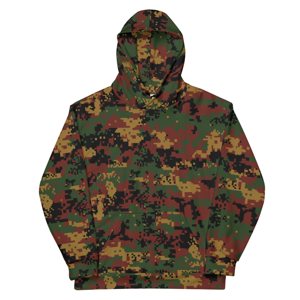 Burma (Myanmar) Tatmadaw Digital CAMO Unisex Hoodie