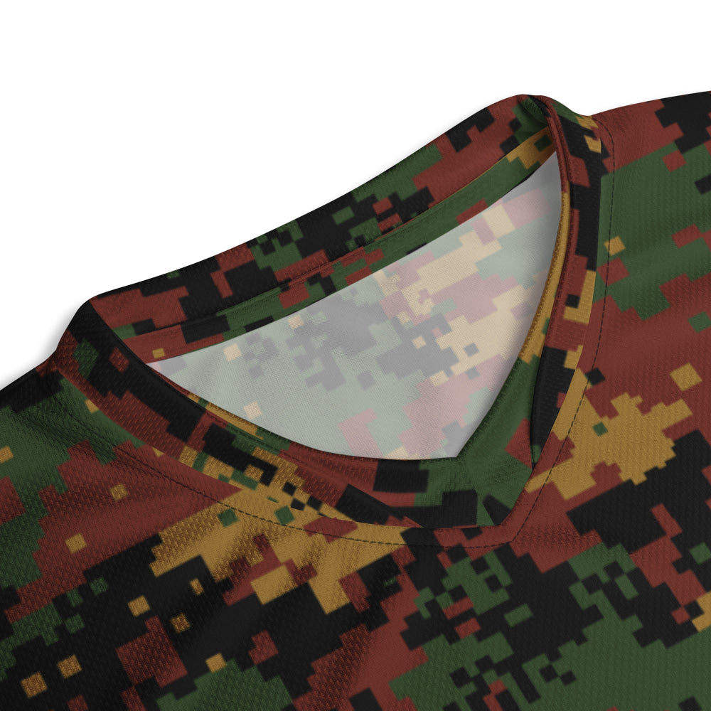 Burma (Myanmar) Tatmadaw Digital CAMO unisex sports jersey - Unisex Sports Jersey