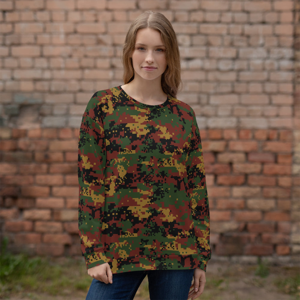 Burma (Myanmar) Tatmadaw Digital CAMO Unisex Sweatshirt