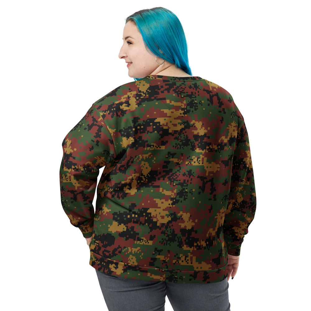 Burma (Myanmar) Tatmadaw Digital CAMO Unisex Sweatshirt