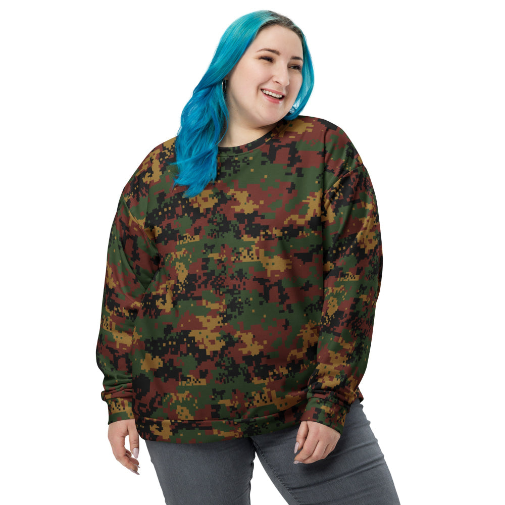 Burma (Myanmar) Tatmadaw Digital CAMO Unisex Sweatshirt