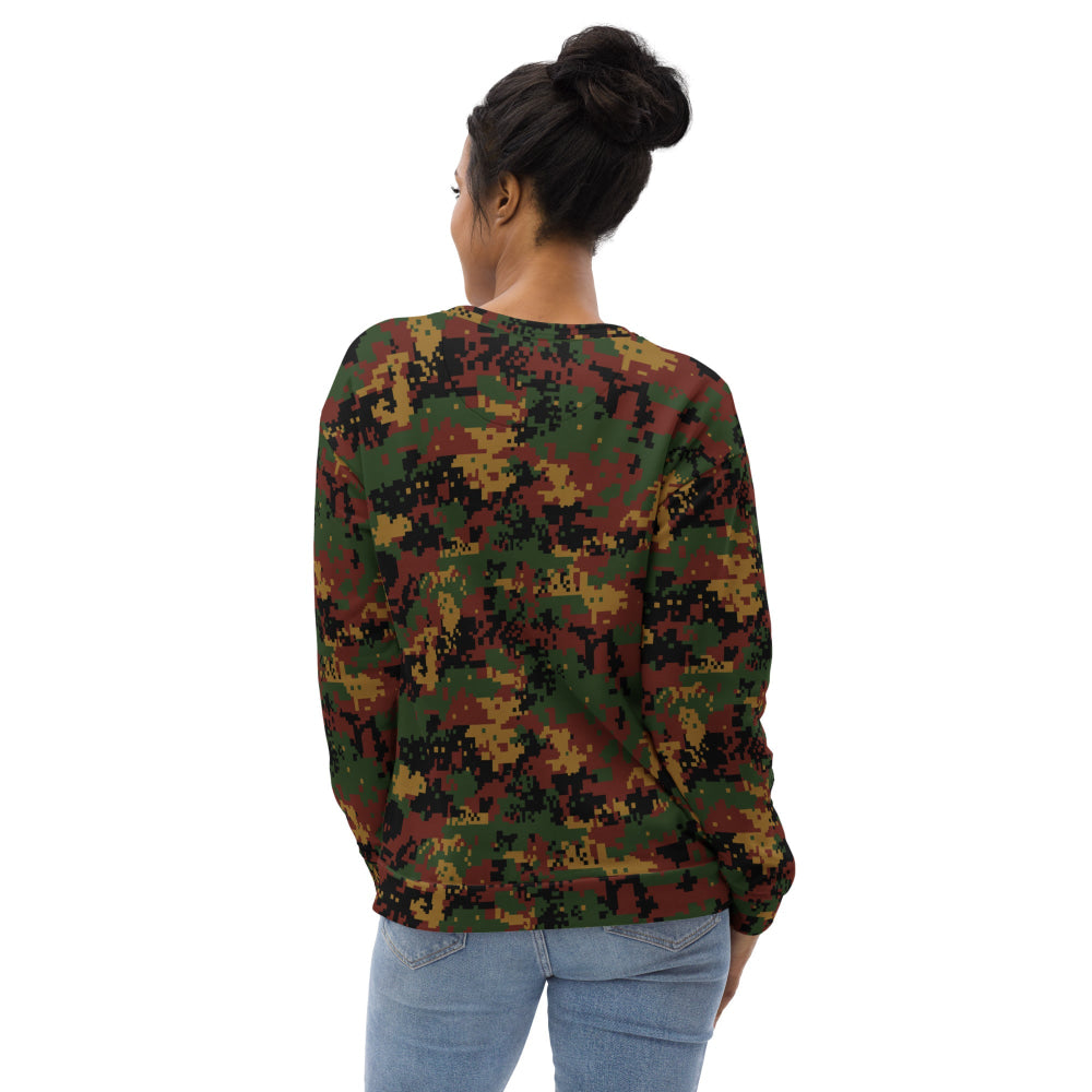 Burma (Myanmar) Tatmadaw Digital CAMO Unisex Sweatshirt