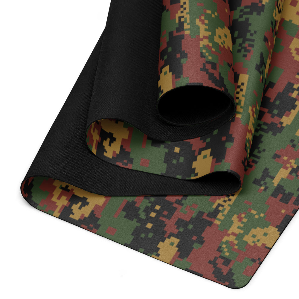 Burma (Myanmar) Tatmadaw Digital CAMO Yoga mat - Mat