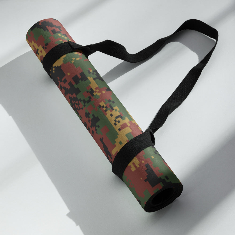 Burma (Myanmar) Tatmadaw Digital CAMO Yoga mat - Mat