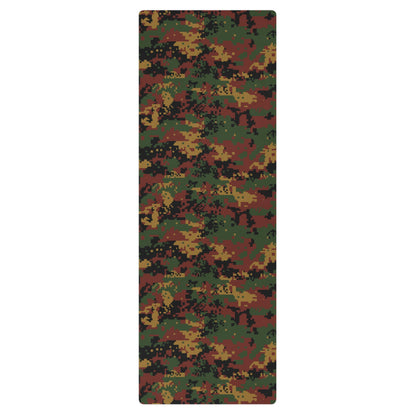 Burma (Myanmar) Tatmadaw Digital CAMO Yoga mat - Mat