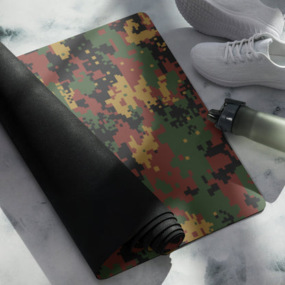 Burma (Myanmar) Tatmadaw Digital CAMO Yoga mat - Mat