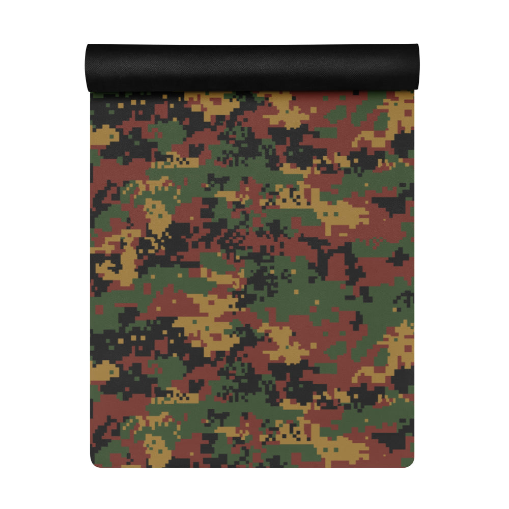 Burma (Myanmar) Tatmadaw Digital CAMO Yoga mat - Mat