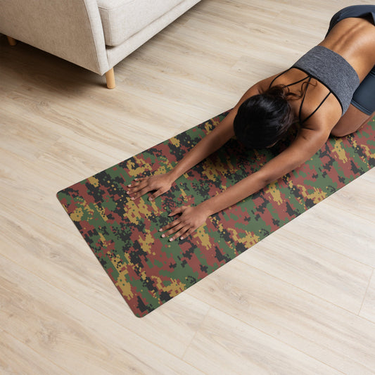 Burma (Myanmar) Tatmadaw Digital CAMO Yoga mat - Mat