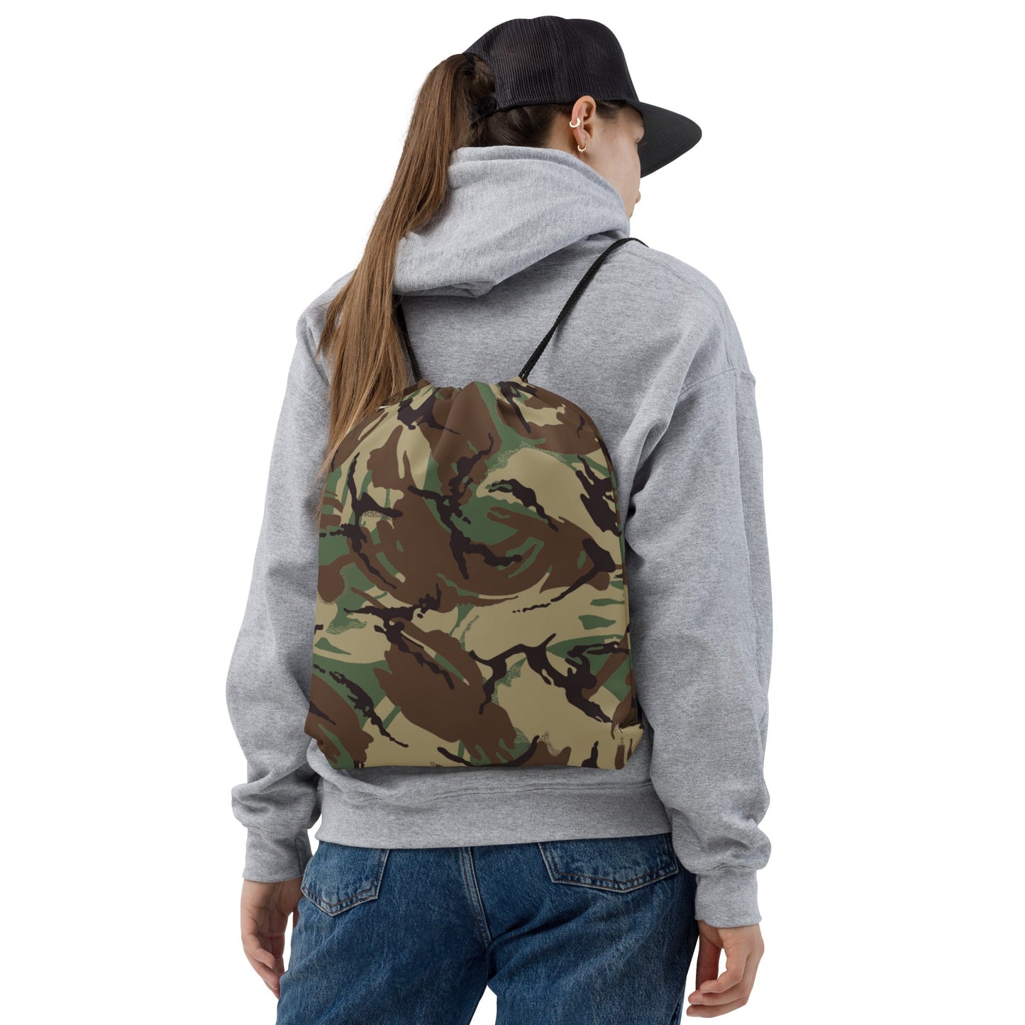 Canadian Airborne DPM CAMO Drawstring Bag - Bags