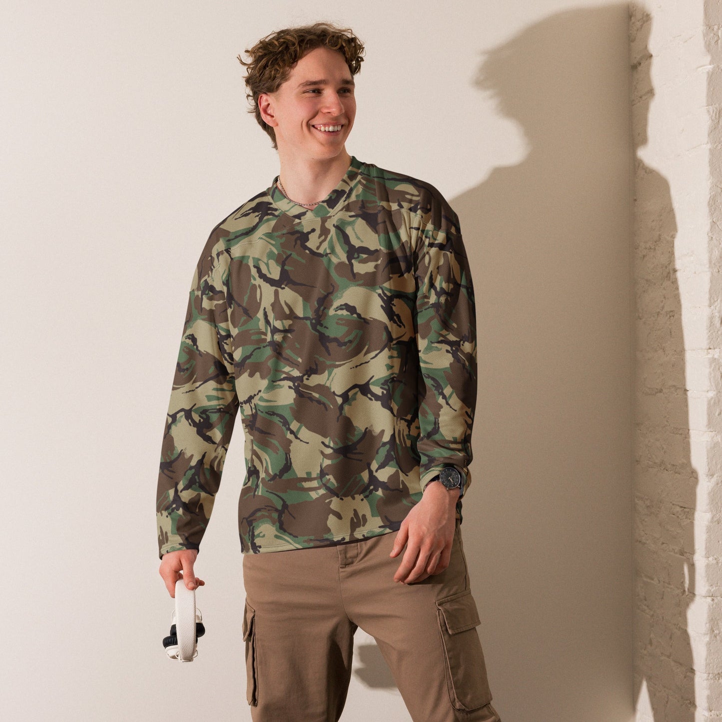 Canadian Airborne DPM CAMO hockey fan jersey - Hockey Jerseys