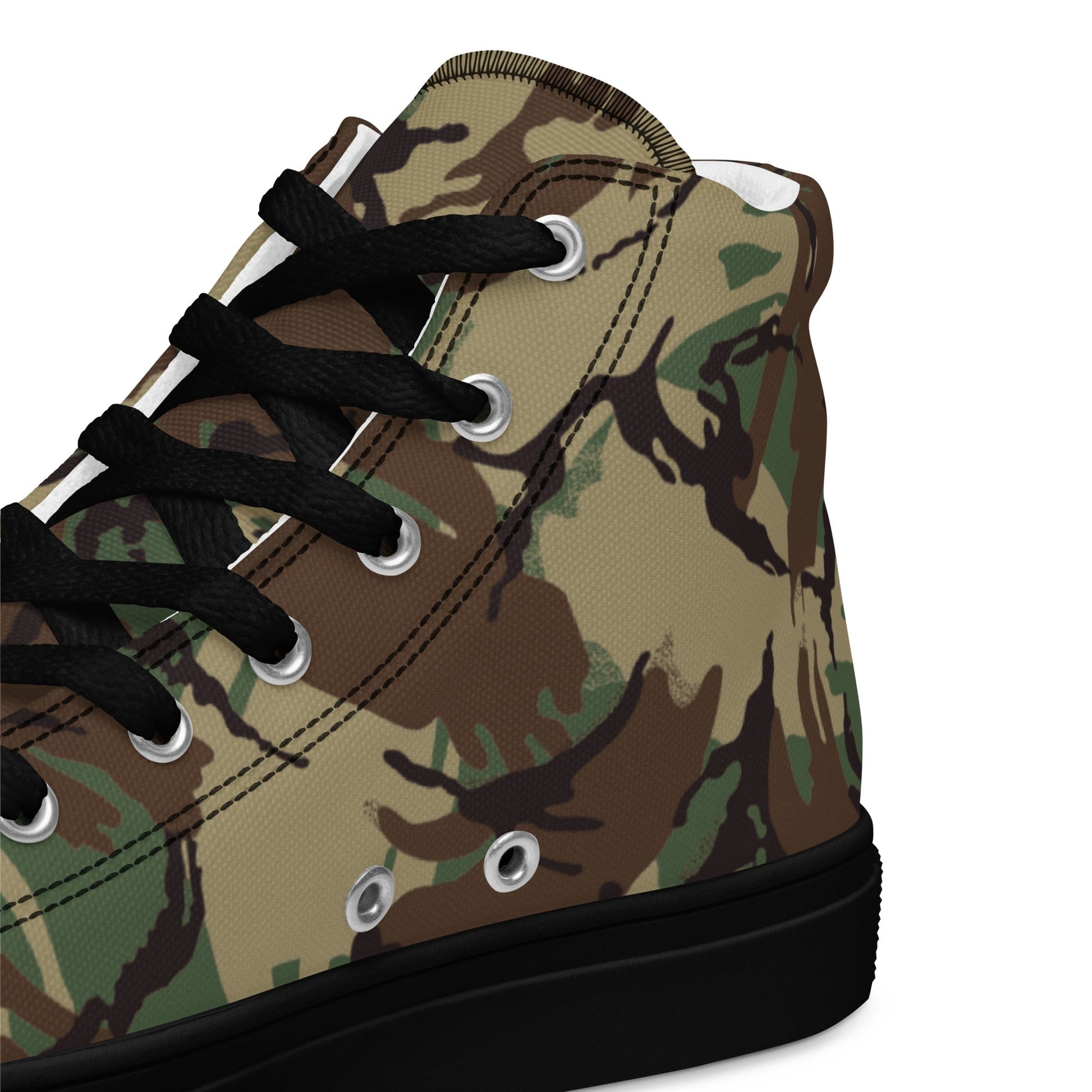 Canadian Airborne DPM CAMO Mens High-Top Canvas Shoes