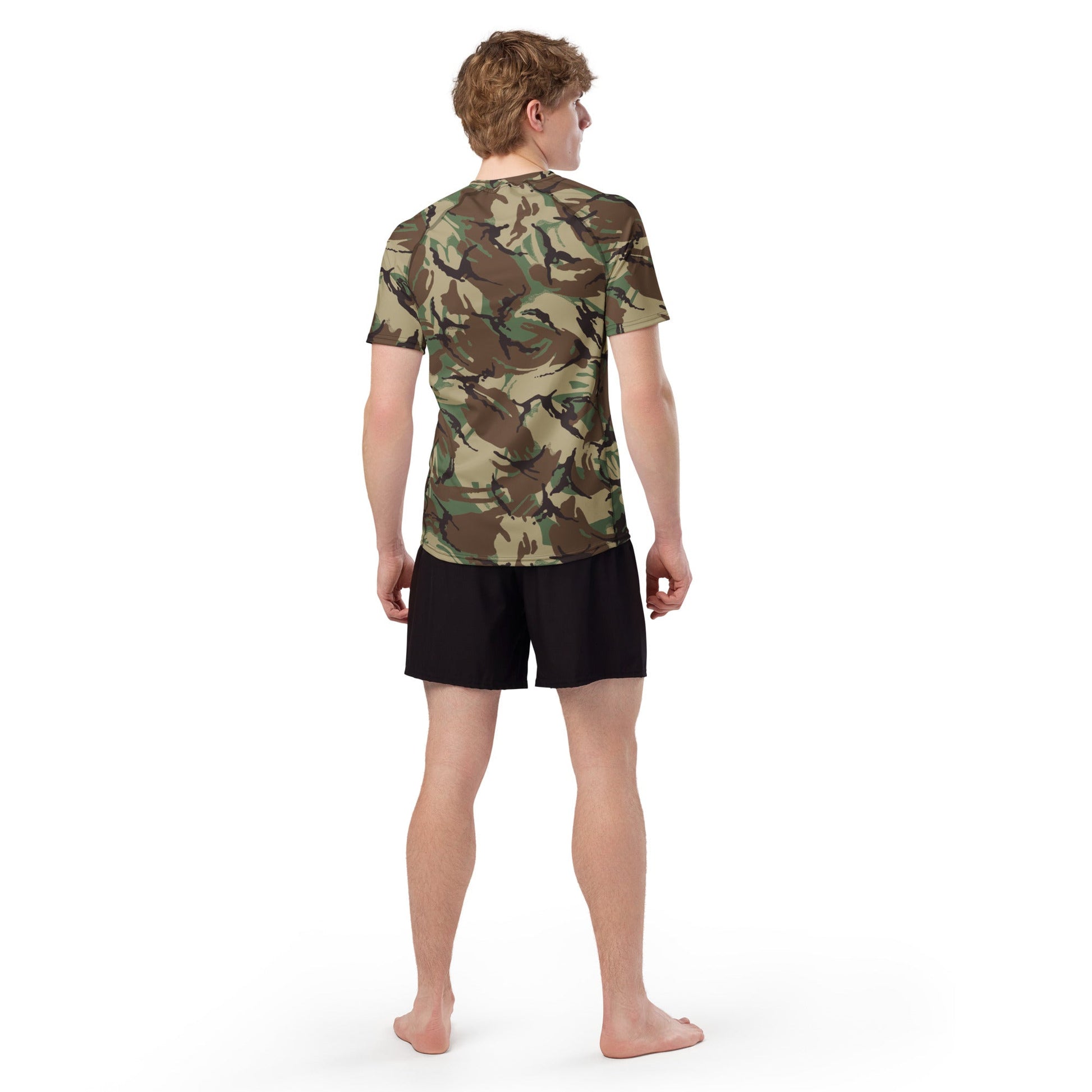 Canadian Airborne DPM CAMO Mens Short-Sleeve Rash Guard - Short-sleeve Guards