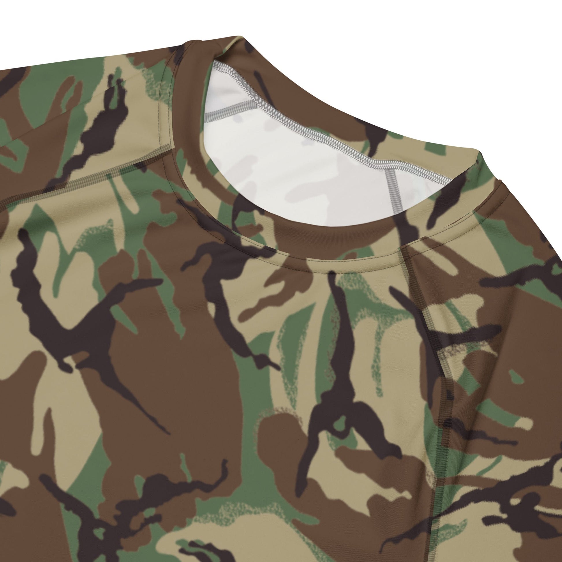 Canadian Airborne DPM CAMO Mens Short-Sleeve Rash Guard - Short-sleeve Guards