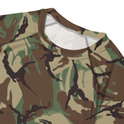 Canadian Airborne DPM CAMO Mens Short-Sleeve Rash Guard - Short-sleeve Guards