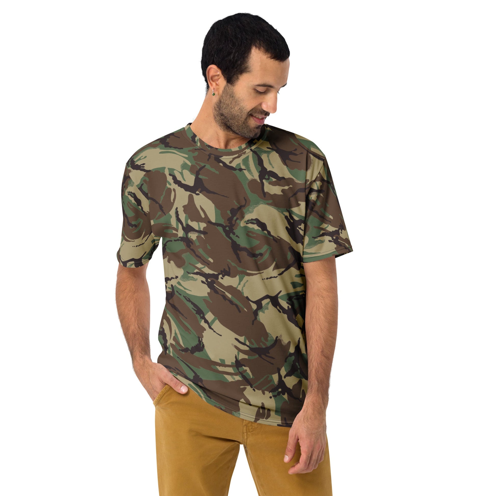 Canadian Airborne DPM CAMO Mens t shirt T Shirts