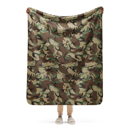 Canadian Airborne DPM CAMO Sherpa blanket - 50″×60″ - Blankets