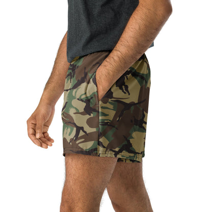 Canadian Airborne DPM CAMO Unisex Athletic Shorts - XS