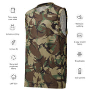 DPM Canadian Airborne CAMO Unisex Basketball Jersey