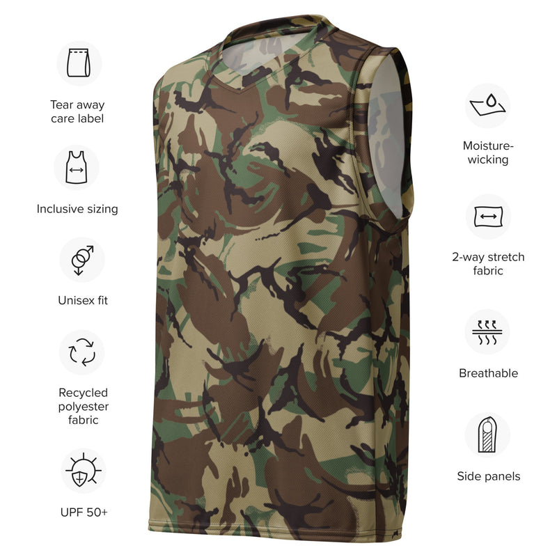 DPM Canadian Airborne CAMO Unisex Basketball Jersey