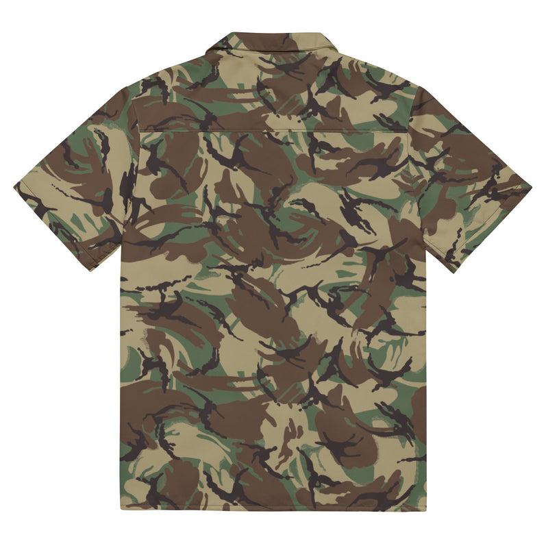 DPM Canadian Airborne CAMO Unisex Short-Sleeve Button Shirt - Button-Up