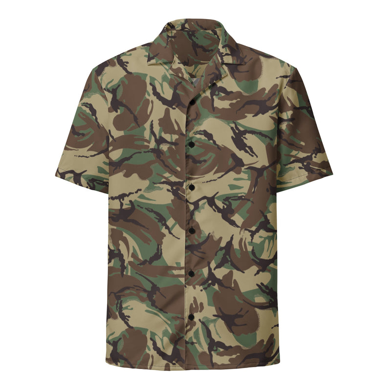 DPM Canadian Airborne CAMO Unisex Short-Sleeve Button Shirt - Button-Up