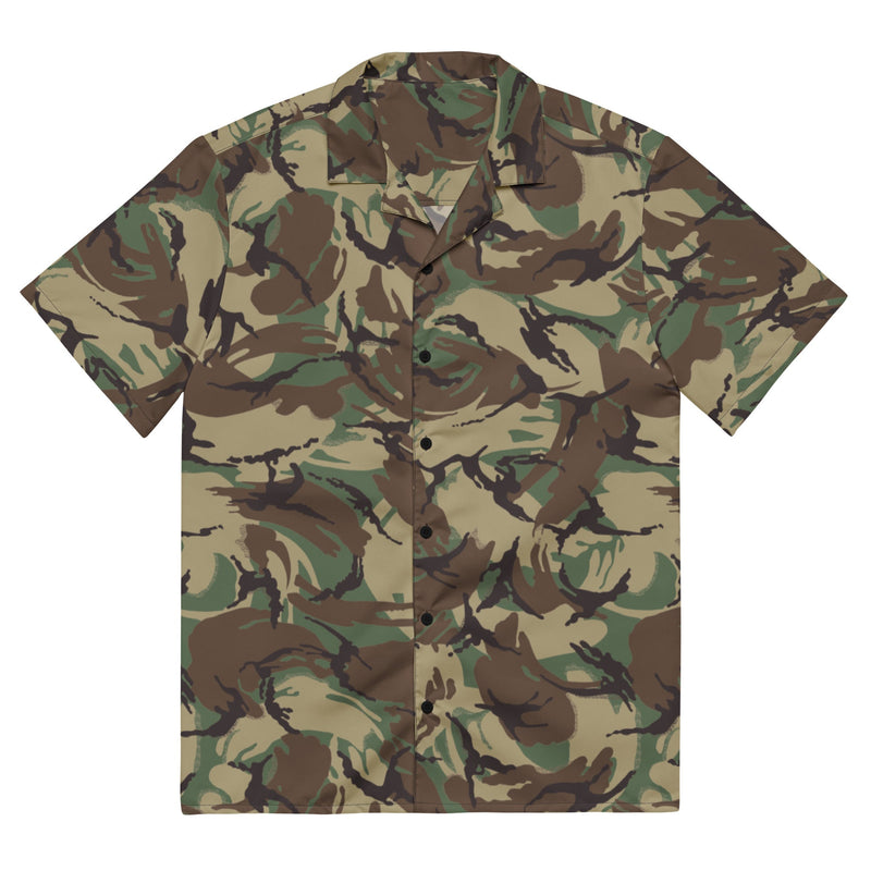 DPM Canadian Airborne CAMO Unisex Short-Sleeve Button Shirt - Button-Up