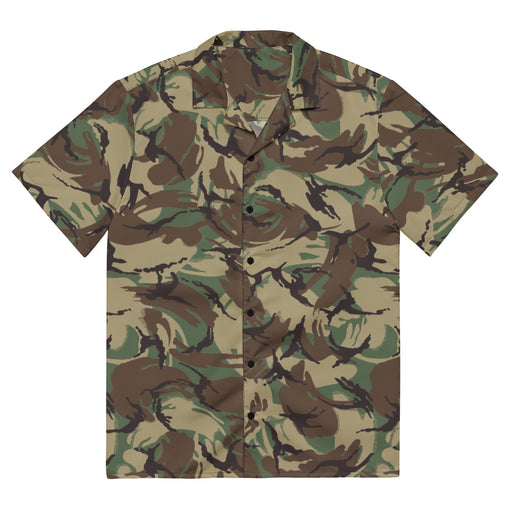 DPM Canadian Airborne CAMO Unisex Short-Sleeve Button Shirt - Button-Up