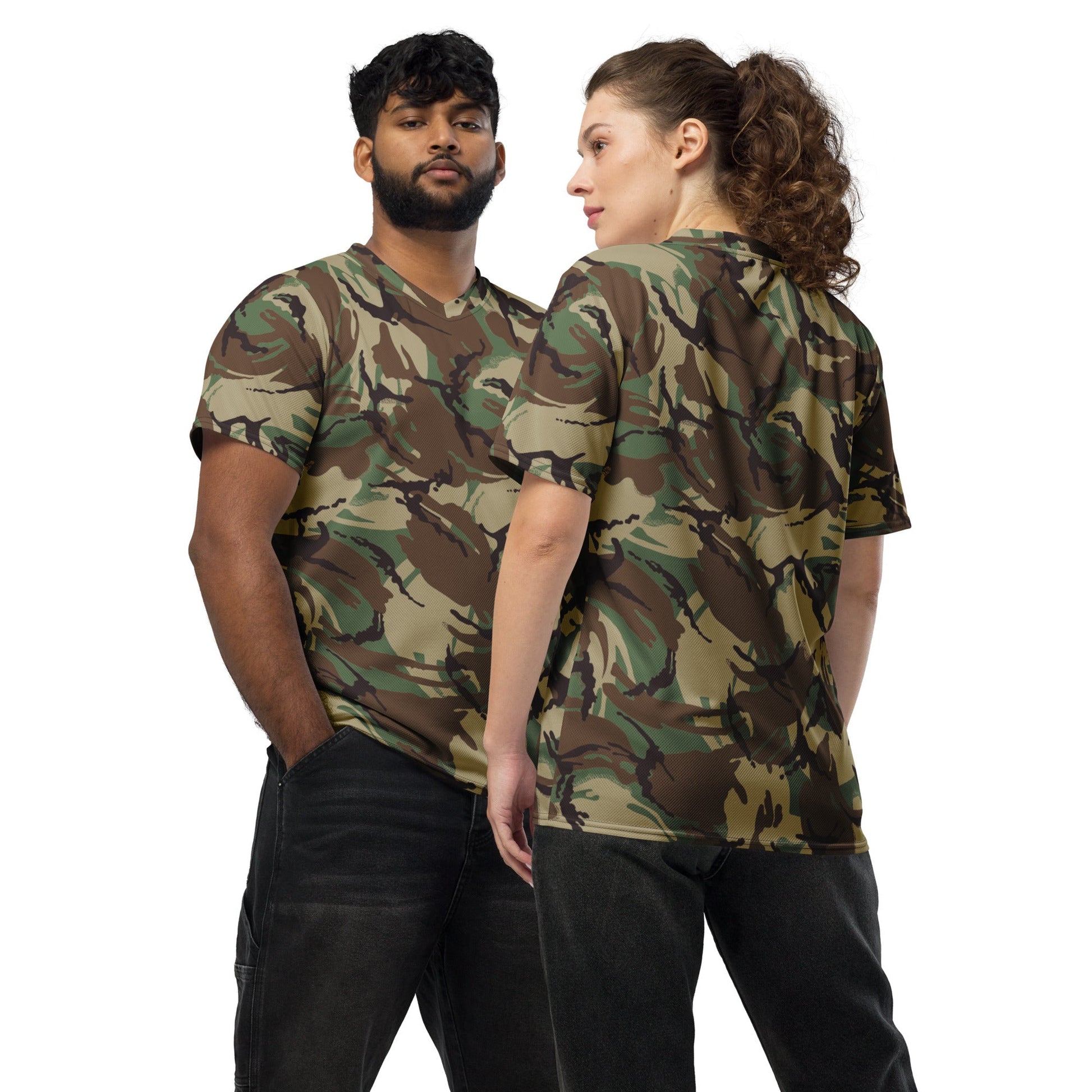 Canadian Airborne DPM CAMO unisex sports jersey - 2XS - Sports Jerseys
