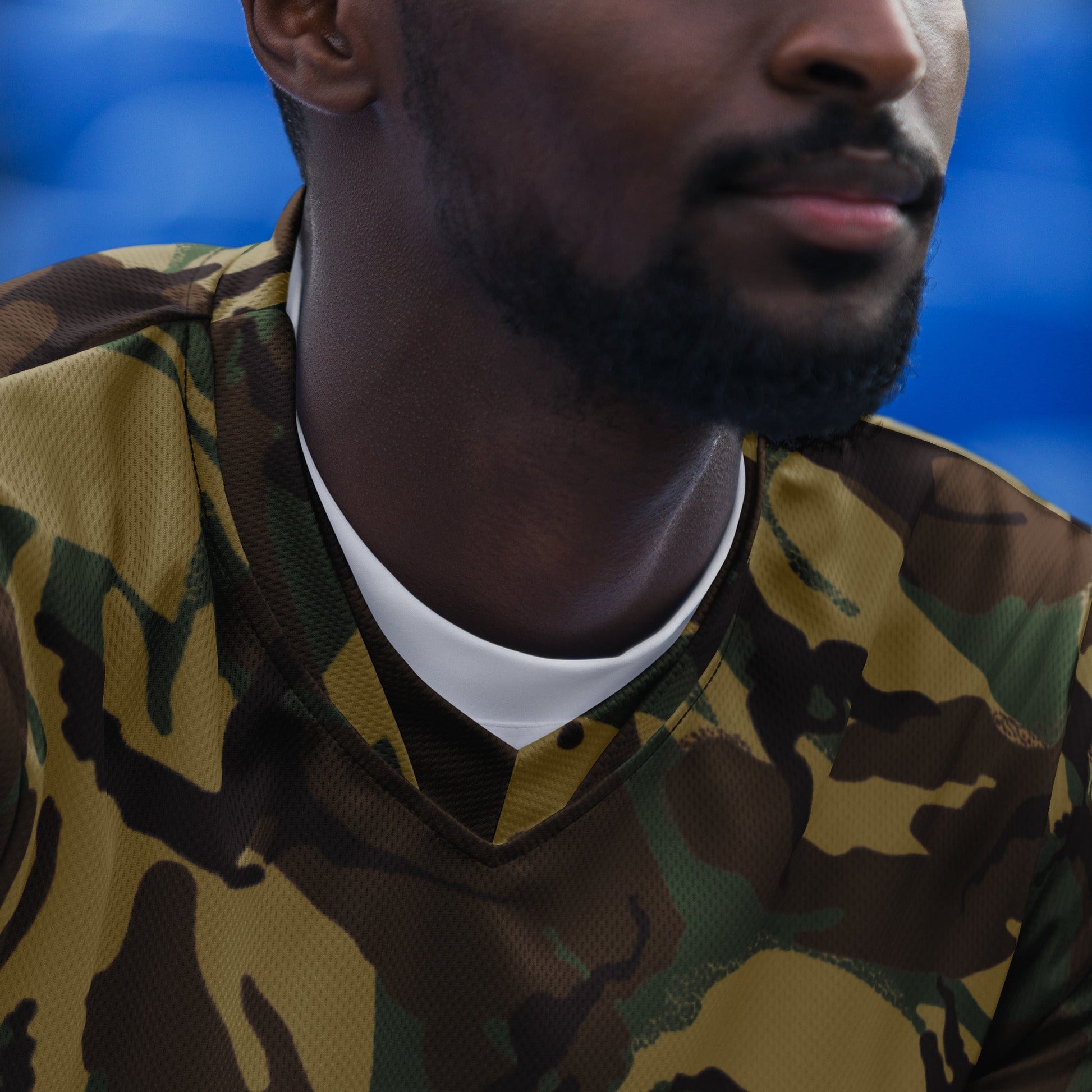 Canadian Airborne DPM CAMO unisex sports jersey - Sports Jerseys