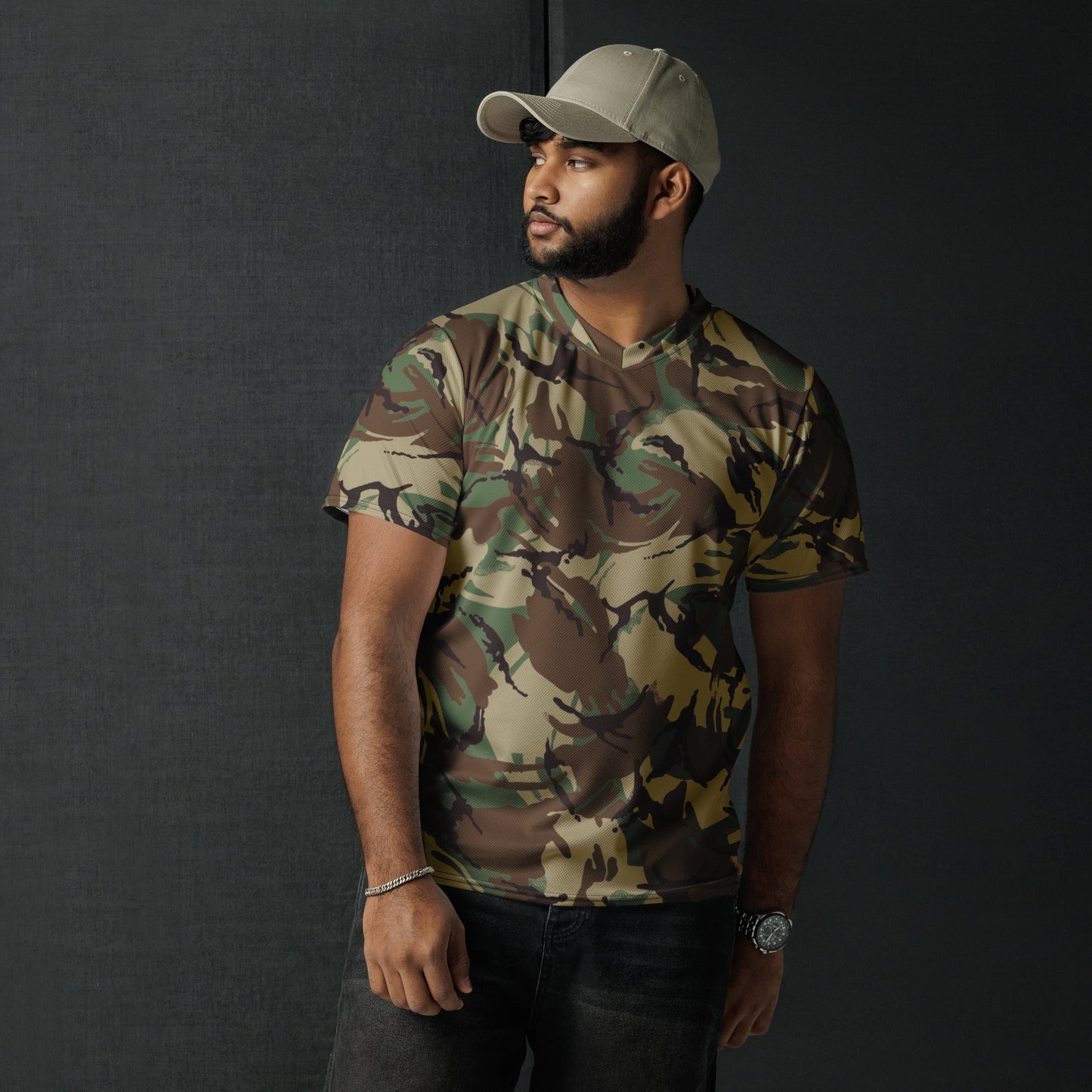 Canadian Airborne DPM CAMO unisex sports jersey - Sports Jerseys