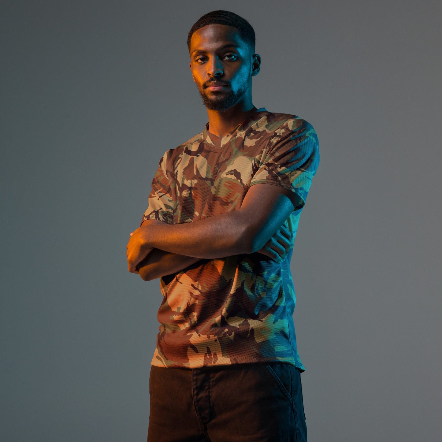 Canadian Airborne DPM CAMO unisex sports jersey - Sports Jerseys