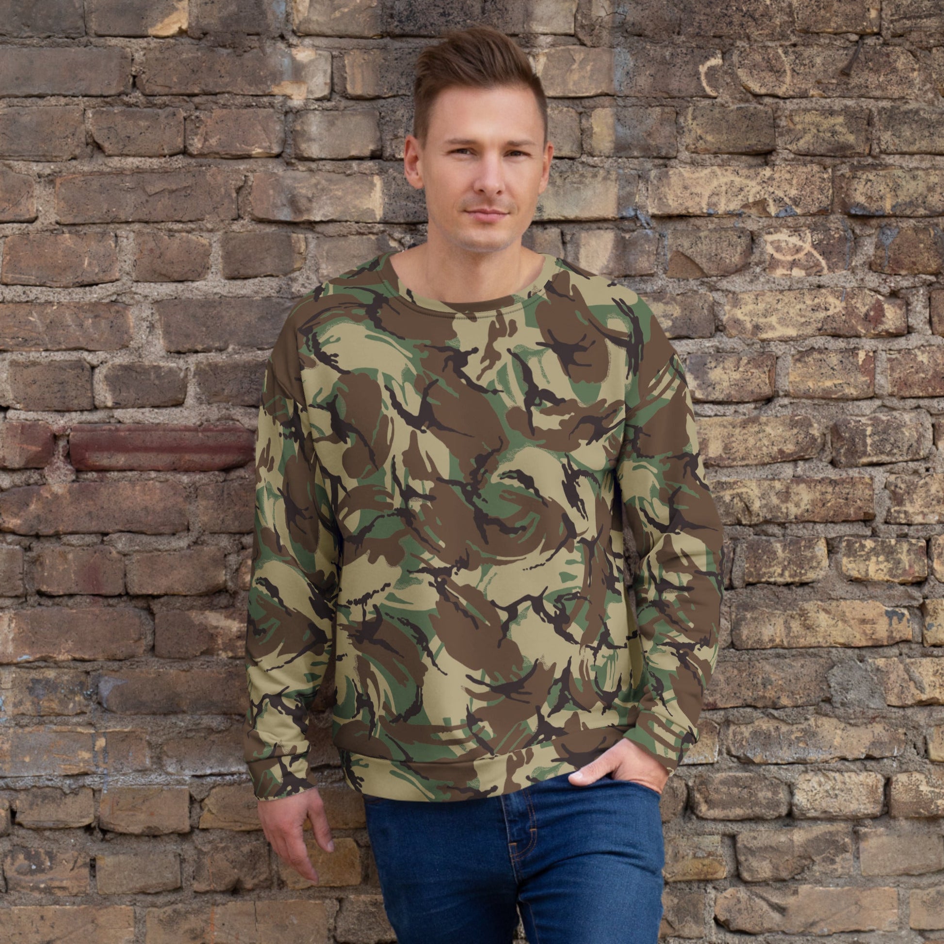 Canadian Airborne DPM CAMO Unisex Sweatshirt - XS - Sweatshirts