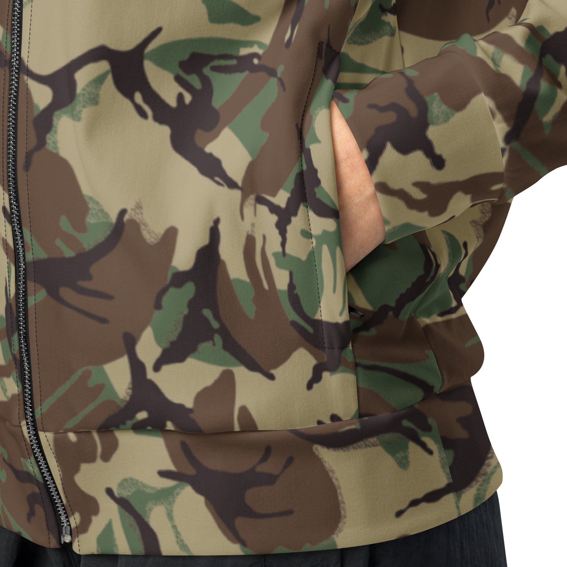 Canadian Airborne DPM CAMO Unisex track jacket - Track Jackets