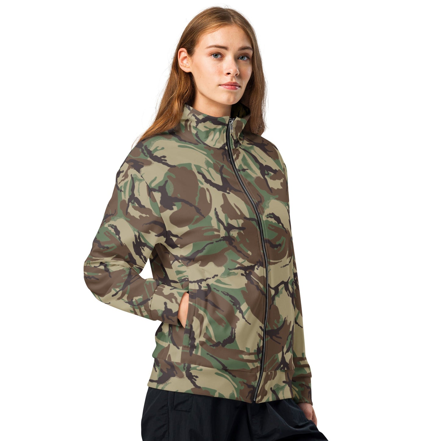 Canadian Airborne DPM CAMO Unisex track jacket - Track Jackets