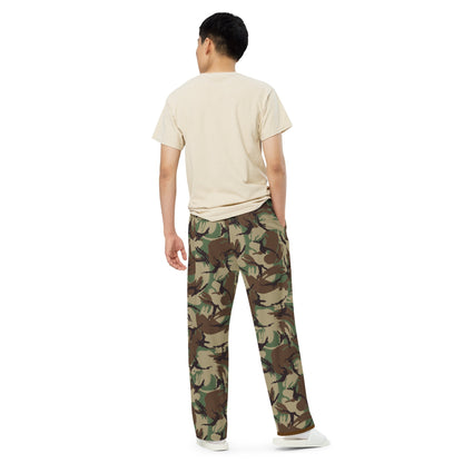 Canadian Airborne DPM CAMO unisex wide-leg pants - Wide-leg Pants