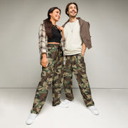 DPM Canadian Airborne CAMO Unisex Wide-Leg Joggers - 2XS