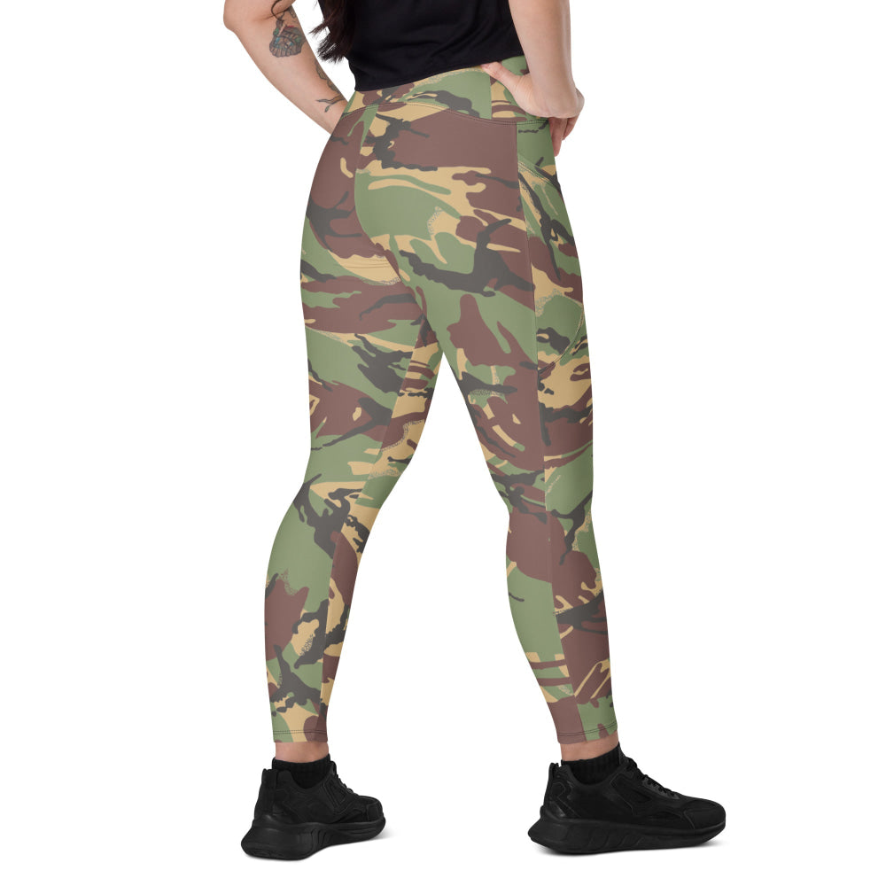 Canadian DPM Airborne Special Service Force CAMO Leggings with pockets - 2XS - Womens With Pockets