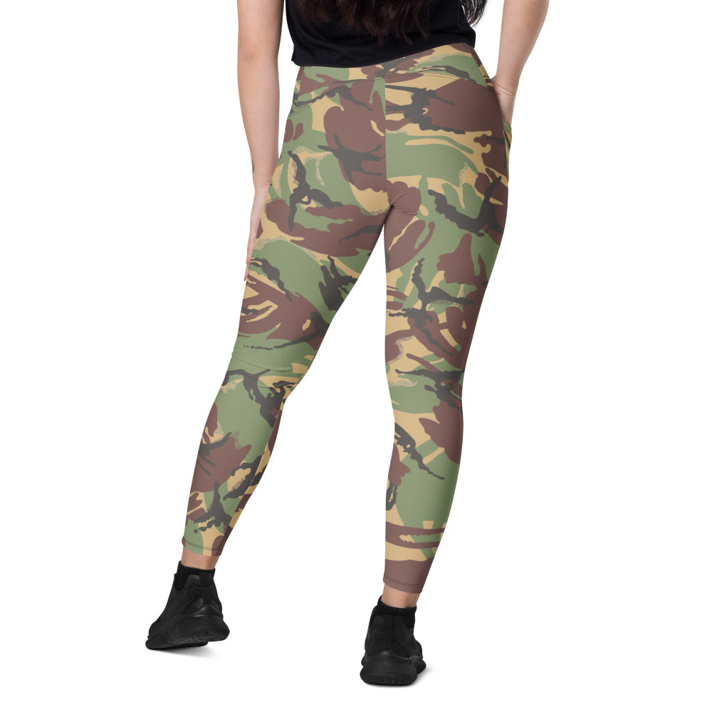 Canadian DPM Airborne Special Service Force CAMO Leggings with pockets - Womens With Pockets