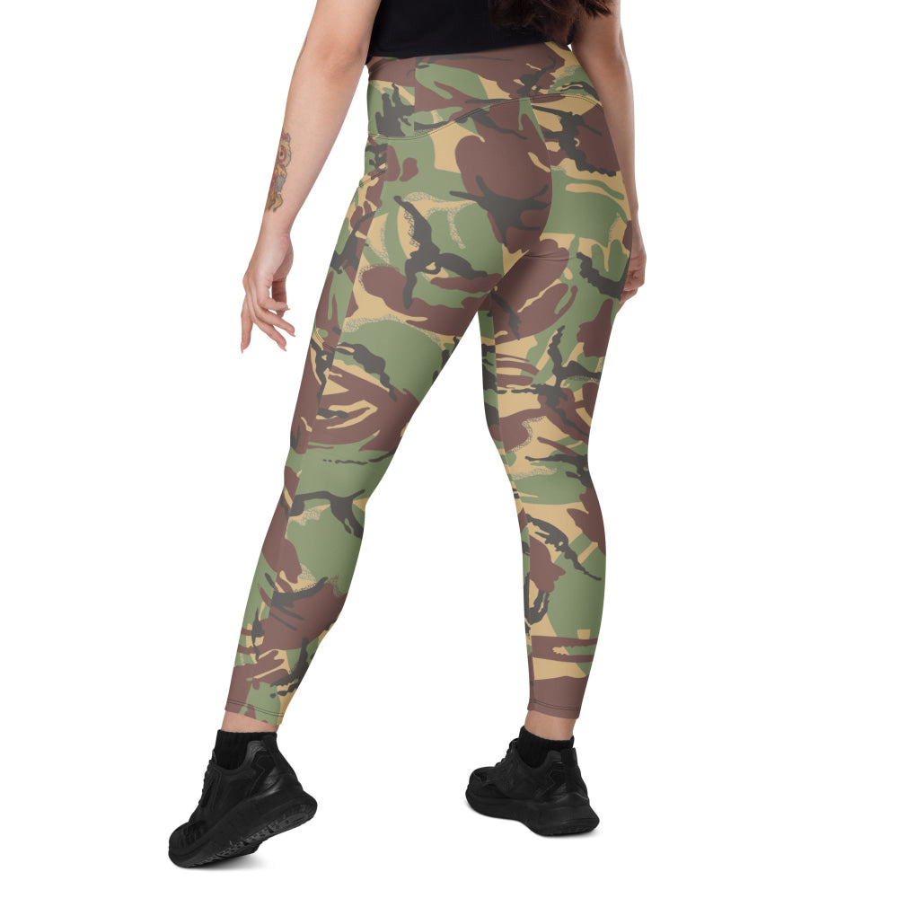 Canadian DPM Airborne Special Service Force CAMO Leggings with pockets - Womens With Pockets