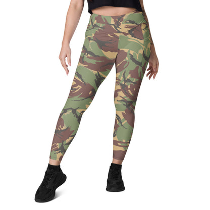 Canadian DPM Airborne Special Service Force CAMO Leggings with pockets - Womens With Pockets