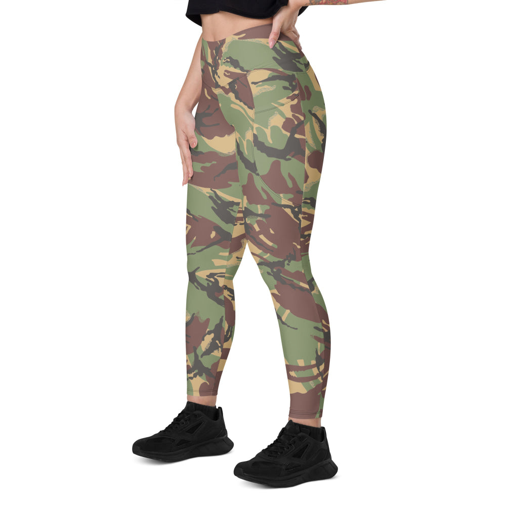 Canadian DPM Airborne Special Service Force CAMO Leggings with pockets - Womens With Pockets