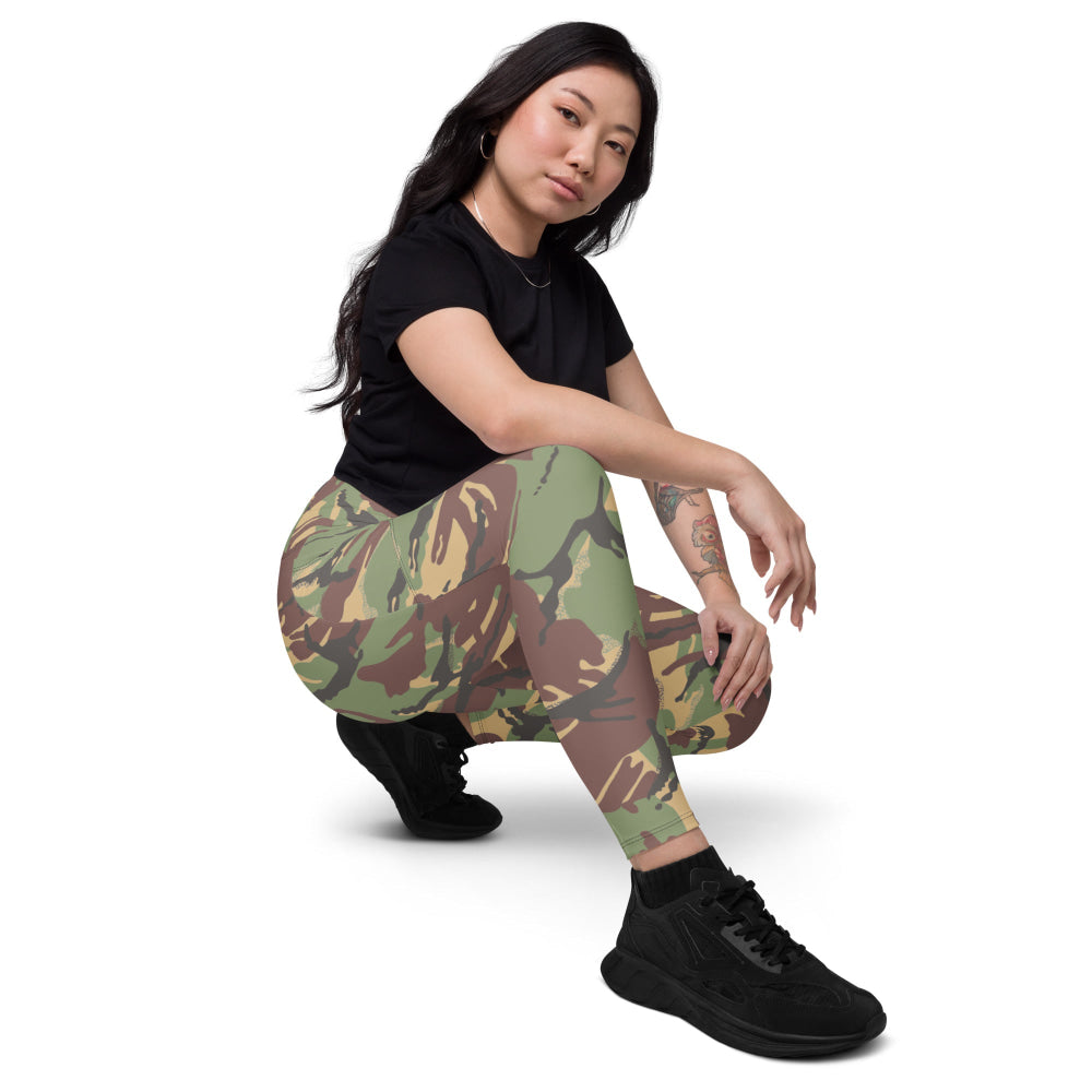 Canadian DPM Airborne Special Service Force CAMO Leggings with pockets - Womens With Pockets