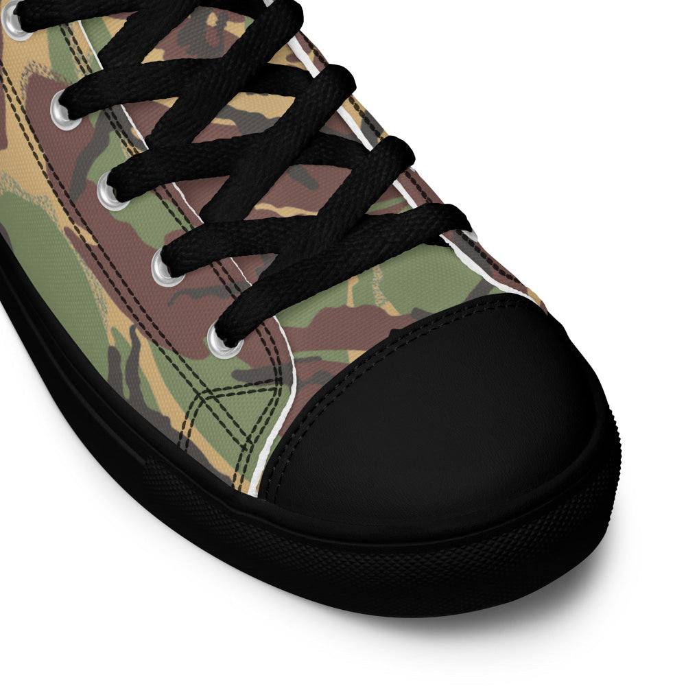 Canadian DPM Airborne Special Service Force CAMO Men’s high top canvas shoes - Mens High Top Canvas Shoes