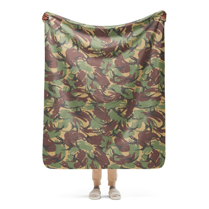 Canadian DPM Airborne Special Service Force CAMO Sherpa blanket - 50″×60″