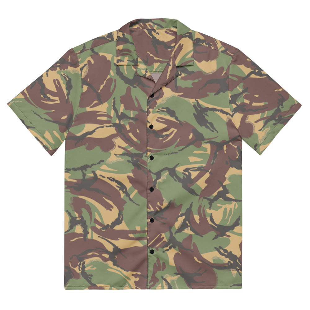 Canadian DPM Airborne Special Service Force CAMO Unisex button shirt - 2XS - Button Shirt