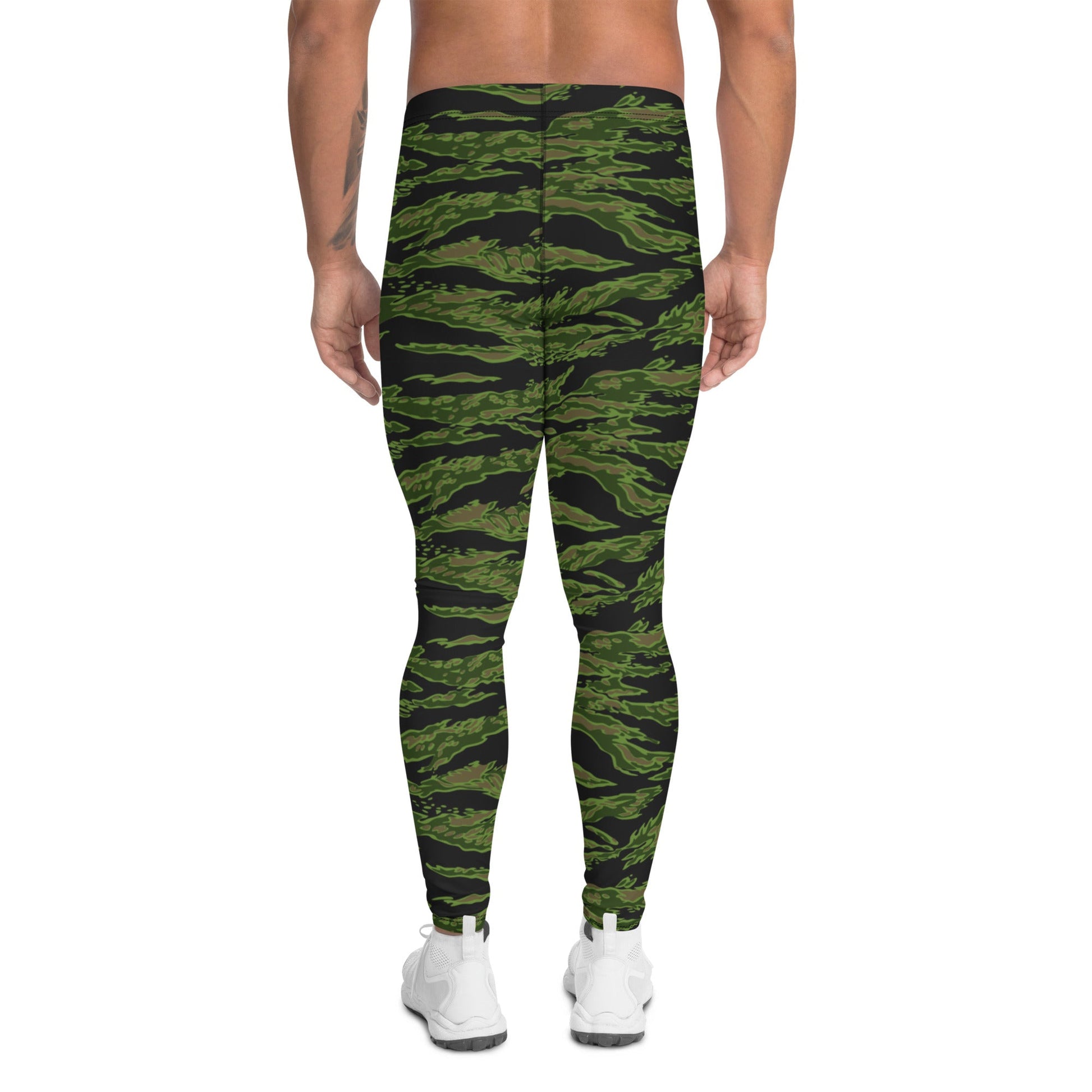 Canadian Tiger Stripe CAMO Mens Leggings